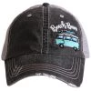Katydid Beach Bum SIDE RV Trucker Hat Vacay Getaway Collection