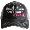Katydid Beach Hair Don't Care WAVES/ANCHOR Trucker Hat