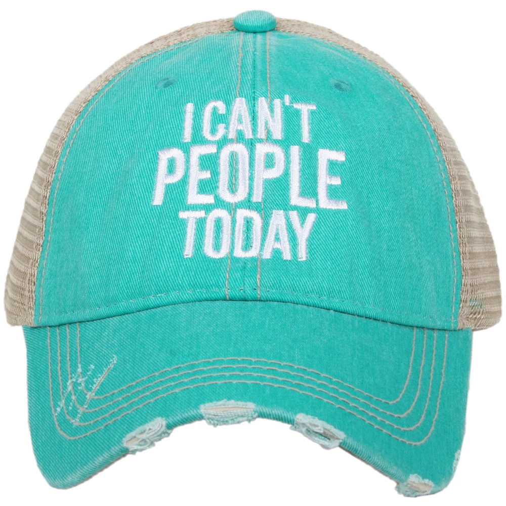 Katydid Weekend Vibes Collection I Can't People Today Trucker Hat