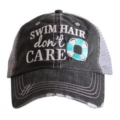 Katydid Swim Hair Don't Care Trucker Hat