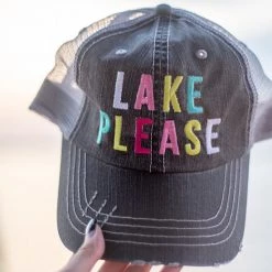 Katydid Vacay Getaway Collection Lake Please (MULTICOLORED) Trucker Hats