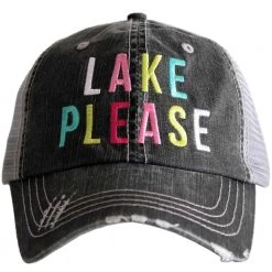 Katydid Vacay Getaway Collection Lake Please (MULTICOLORED) Trucker Hats