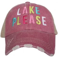 Katydid Vacay Getaway Collection Lake Please (MULTICOLORED) Trucker Hats