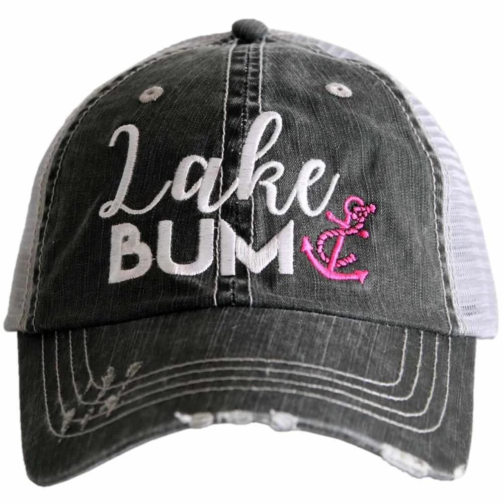 Katydid Lake Bum Trucker Hats Vacay Getaway Collection