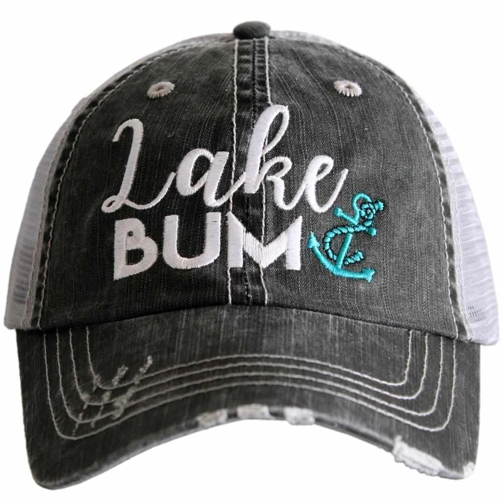 Katydid Lake Bum Trucker Hats Vacay Getaway Collection