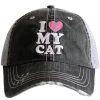 Katydid I Love My Cat Trucker Hats Weekend Vibes Collection