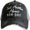 Katydid Just Another Manic Mom Day Trucker Hats