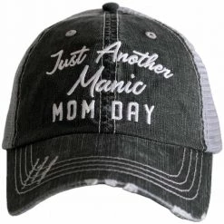 Katydid Just Another Manic Mom Day Trucker Hats