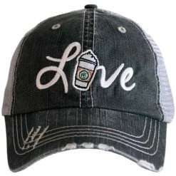 Katydid Weekend Vibes Collection Love Starbucks Coffee Trucker Hats