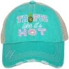 Katydid Vacay Getaway Collection Tropic Like It's Hot Women's Trucker Hats