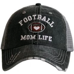 Katydid Football Mom Life Trucker Hats