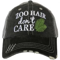 Katydid Zoo Hair Don't Care Trucker Hat