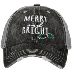 Katydid Holiday Collection Merry And Bright Trucker Hat