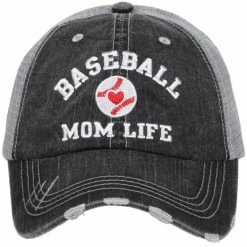 Katydid Baseball Mom Life Trucker Hats