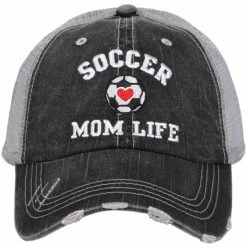 Katydid Soccer Mom Life Trucker Hats Mom Life Collection