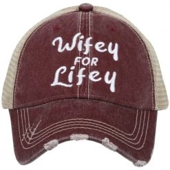 Katydid Wifey For Lifey Women's Trucker Hats