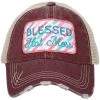 Katydid Blessed Hot Mess Women's Trucker Hats Southern Charm Collection