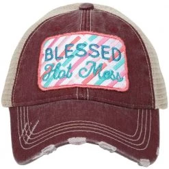 Katydid Blessed Hot Mess Women's Trucker Hats Southern Charm Collection