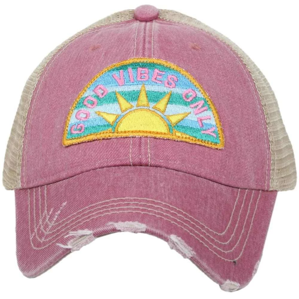 Katydid Good Vibes Only Women's Trucker Hats Weekend Vibes Collection