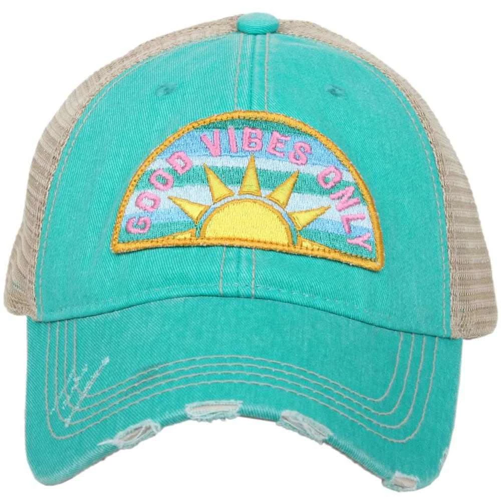 Katydid Good Vibes Only Women's Trucker Hats Weekend Vibes Collection