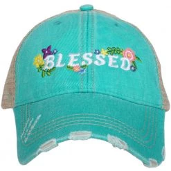 Katydid Southern Charm Collection Blessed Flowers Trucker Hats