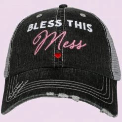 Katydid Bless This Mess Women's Trucker Hats