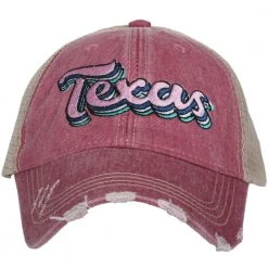 Katydid State Love Collection Texas Layered Trucker Hats