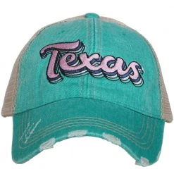 Katydid State Love Collection Texas Layered Trucker Hats