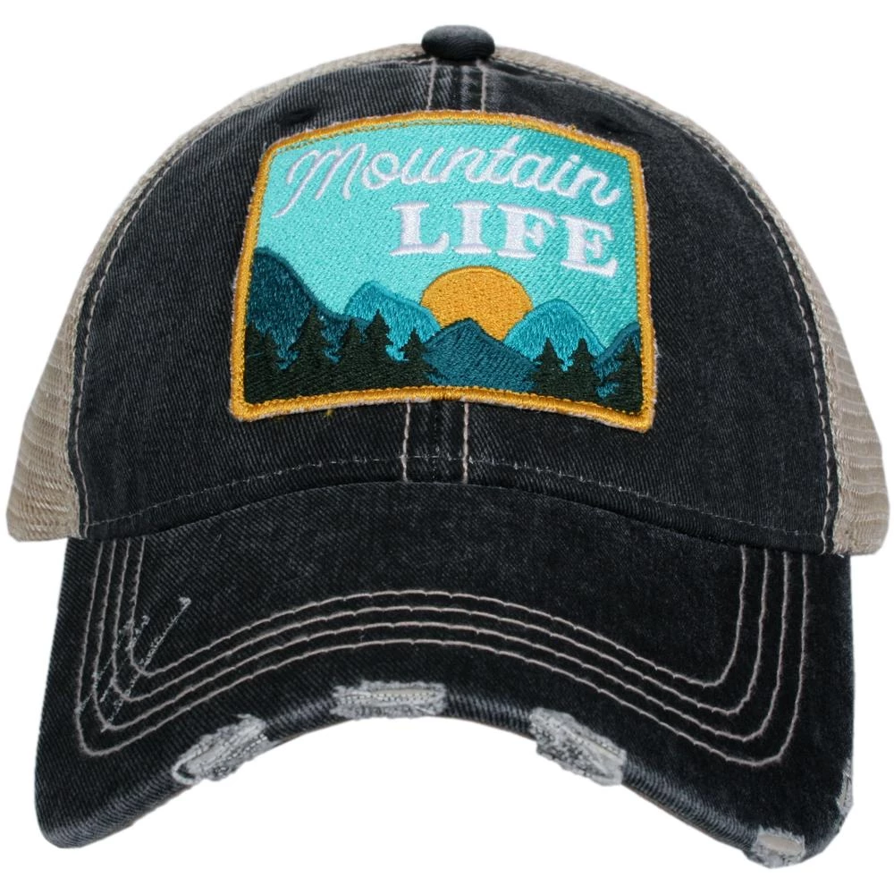 Katydid Road Trip Warrior Collection Mountain Life Trucker Hats