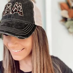 Katydid GA Georgia Leopard State Women's Hat State Love Collection