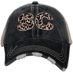 Katydid SC South Carolina Leopard State Women's Hat State Love Collection