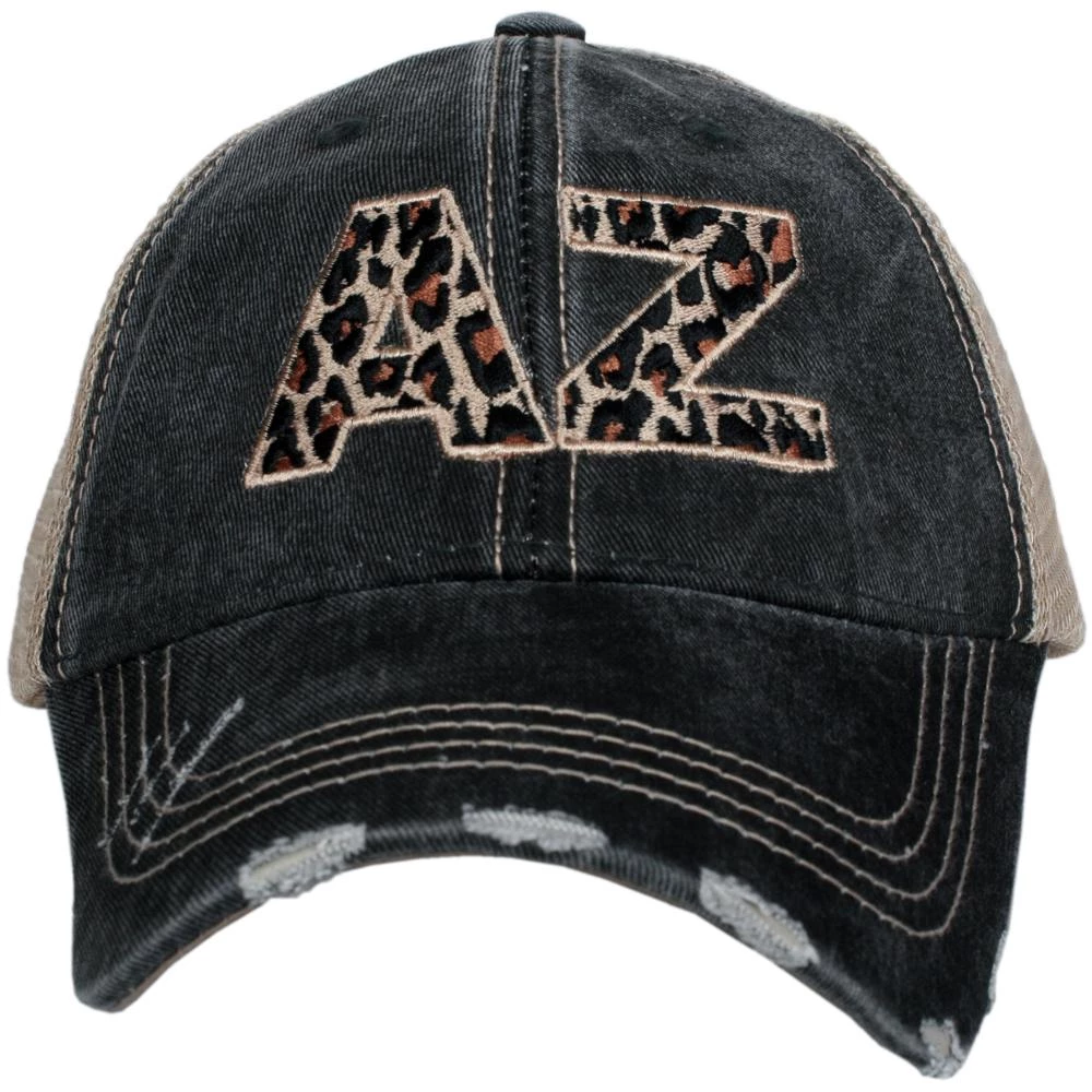 Katydid AZ Arizona Leopard State Women's Trucker Hats State Love Collection