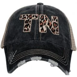 Katydid State Love Collection TN Tennessee Leopard State Women's Hat