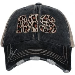 Katydid MS Mississippi Leopard State Women's Hat State Love Collection