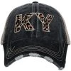 Katydid KY Kentucky Leopard State Women's Hat State Love Collection