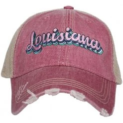 Katydid Louisiana Layered Trucker Hats State Love Collection
