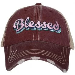Katydid Blessed Layered Trucker Hats Southern Charm Collection