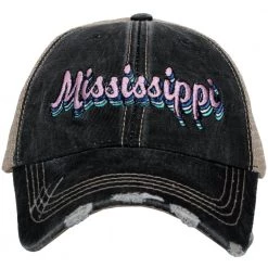 Katydid State Love Collection Mississippi Layered Trucker Hats