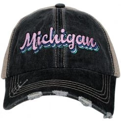 Katydid Michigan Layered Trucker Hats State Love Collection