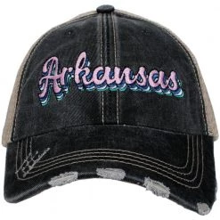 Katydid State Love Collection Arkansas Layered Women's Trucker Hats