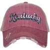 Katydid State Love Collection Kentucky Layered Trucker Hats