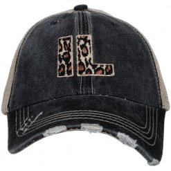 Katydid State Love Collection IL Illinois Leopard State Women's Hat