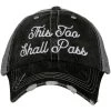 Katydid This Too Shall Pass Women's Trucker Hat Weekend Vibes Collection