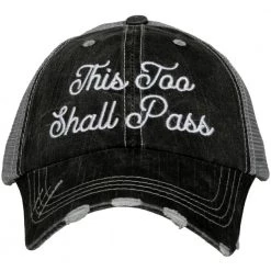 Katydid This Too Shall Pass Women's Trucker Hat Weekend Vibes Collection