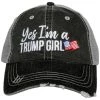 Katydid Yes I'm A Trump Girl Women's Trucker Hat