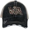 Katydid State Love Collection VA Virginia Leopard Women's Trucker Hat