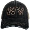 Katydid State Love Collection WV West Virginia Leopard Women's Trucker Hat