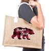 Katydid Mom Life Collection Mama Bear Tote Bags