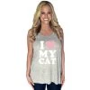 Katydid Weekend Vibes Collection I Love My Cat Tank Tops