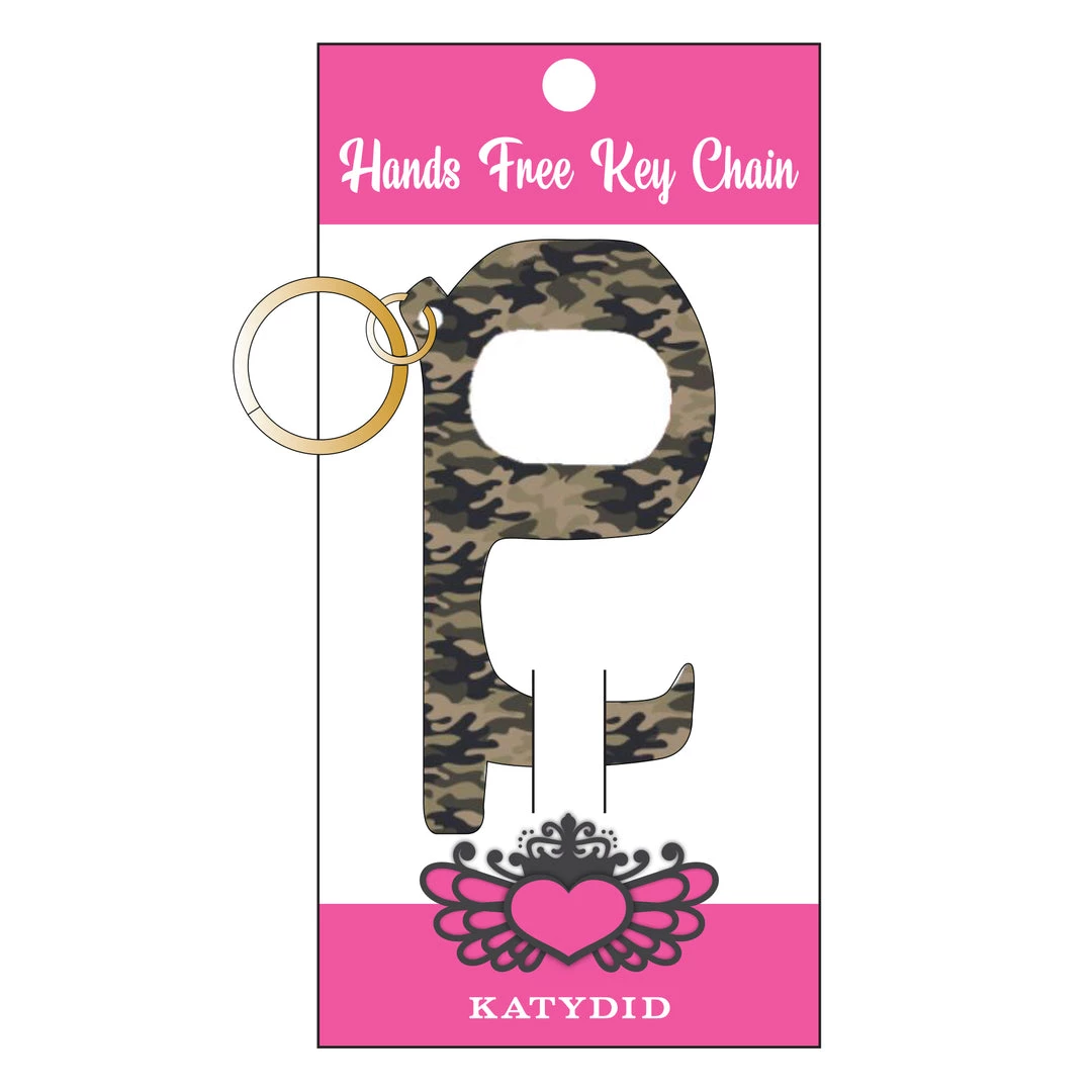 Katydid Green Camo Hands Free Key Chain Fall & Winter